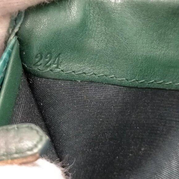 Prada Long Wallet Green Leather 4723031 - Picture 8 of 9